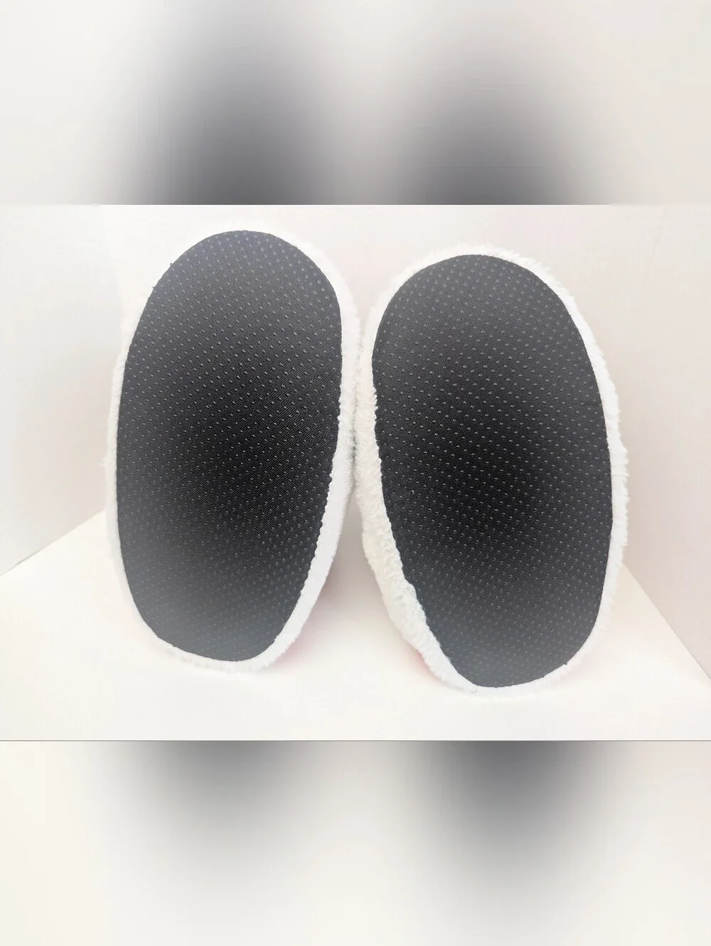 Unbranded Plush Sneaker Slippers Bred Red Black White One Size Fits Most